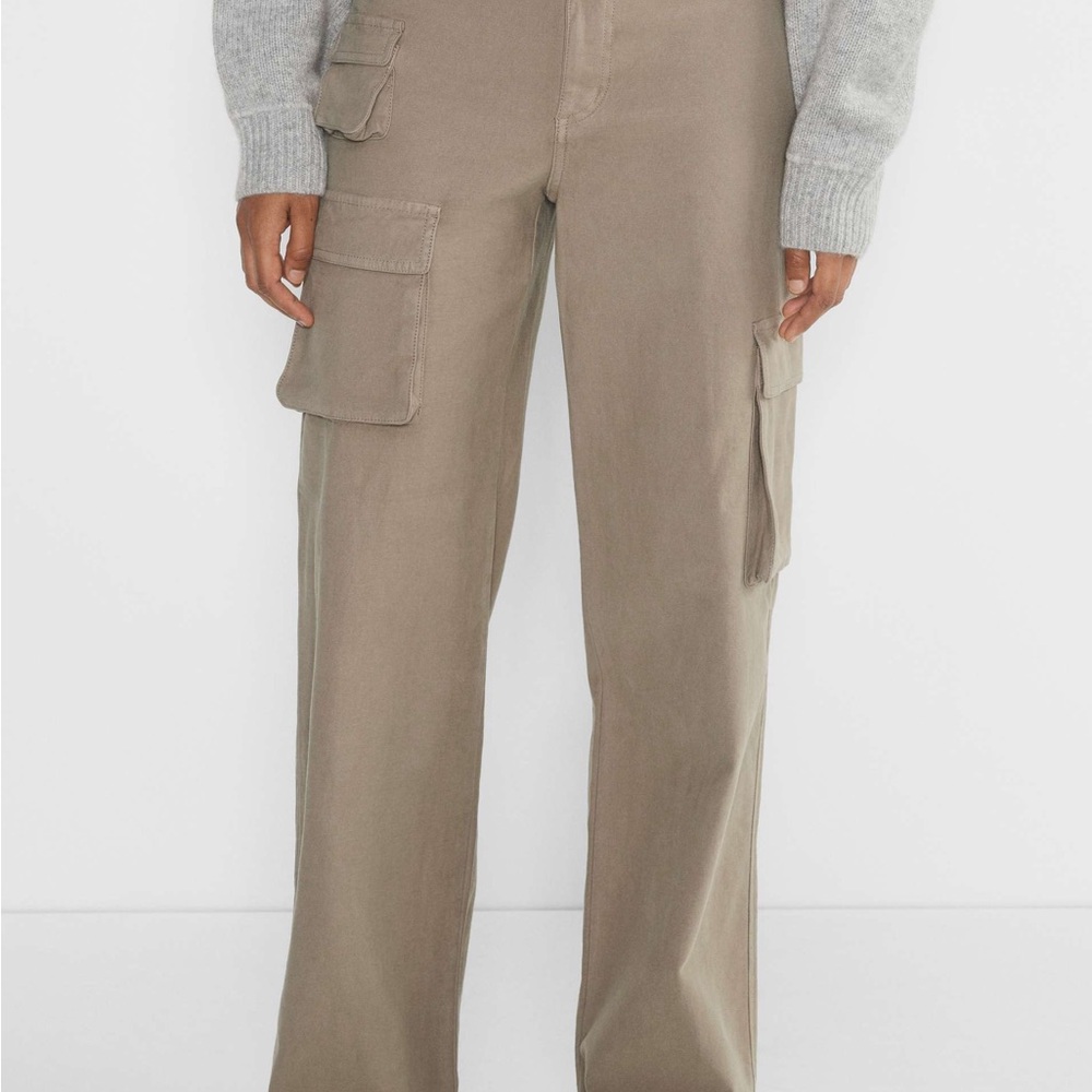 Wilfred Free Picture Cargo Pants in Taupe size 2